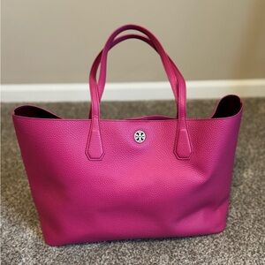 Tory Burch Hot Pink Tote Bag